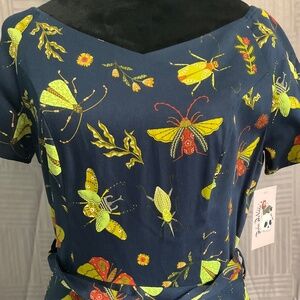 Bugs Print Dress